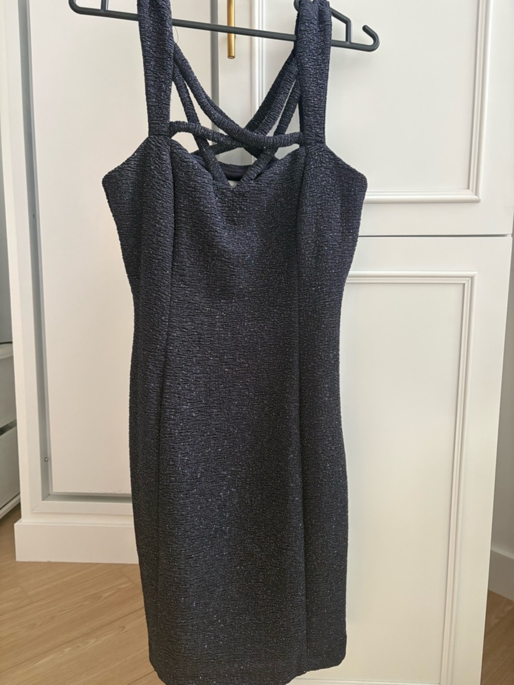 Eliza J Cocktail Dress with Strappy Detail
